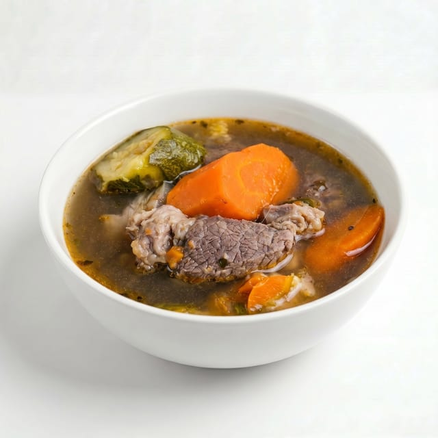 Caldo de Res.