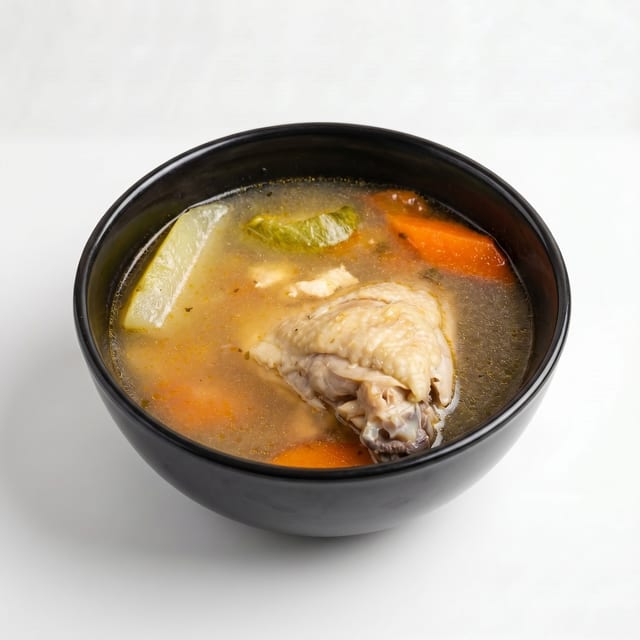 Caldo de Pollo.